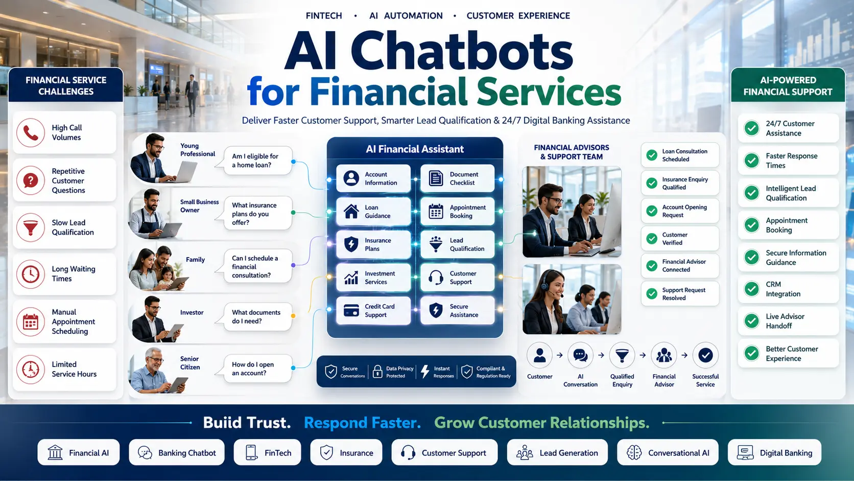 AI Chatbots for Financial Services AI chatbots for financial services