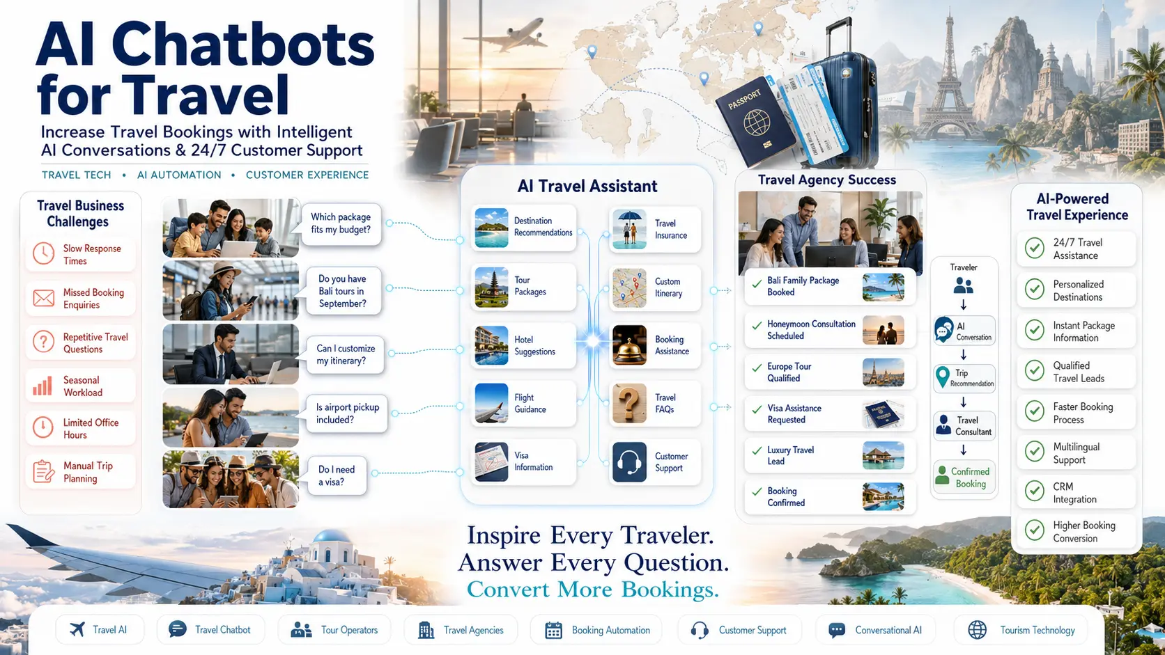 AI Chatbots for Travel AI chatbots for travel