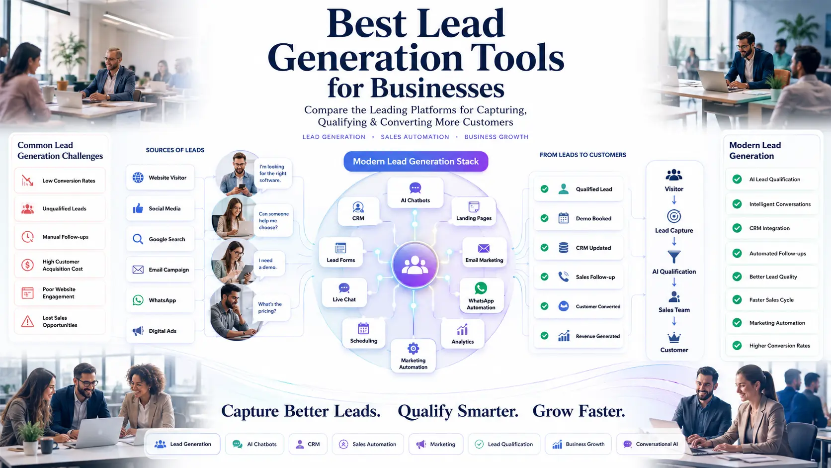 Best Lead Generation Tools for Businesses 2026 Best lead generation tools for businesses comparison