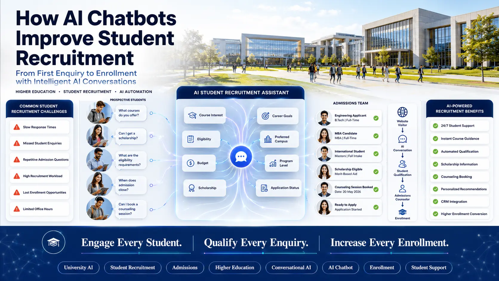 How AI Chatbots Improve Student Recruitment: A Complete Guide for Universities chatbot for student recruitment